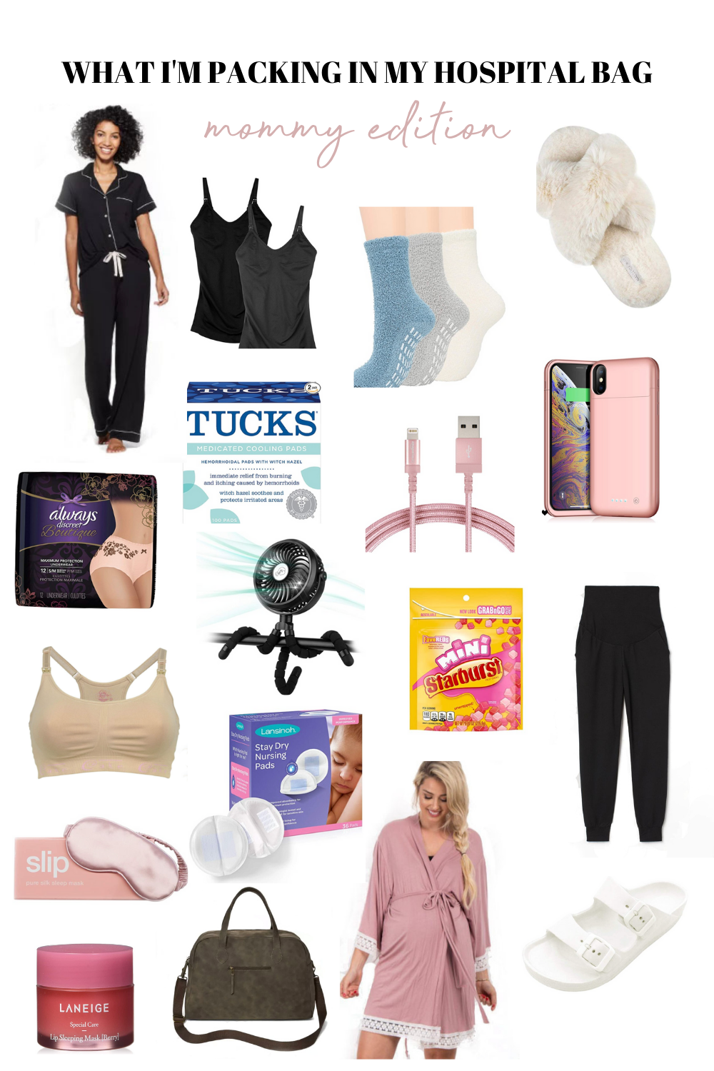 What s in My Hospital Bag Lindsey Wagner Photography